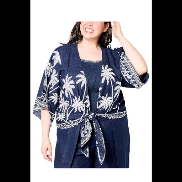 Bellisima by Kim Gravel Boutique Palm Shrug Twilight - Regular - Picture 1 of 1